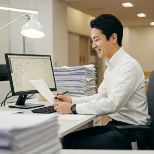 OCRアプリで楽になった