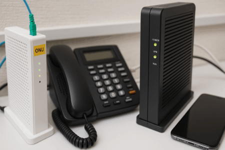 電話、ネットワーク、光ファイバーもトータルでサポート