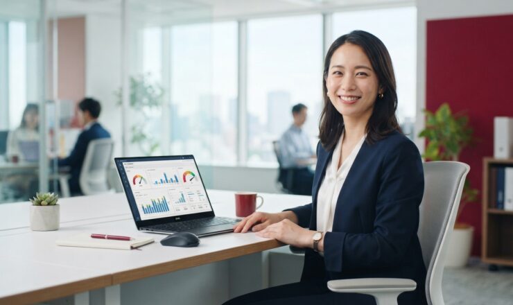 Firebaseで開発した独自CRMを使う社員