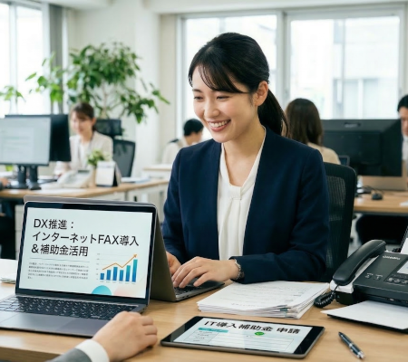 補助金が使えるインターネットFAX