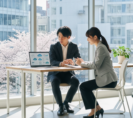 プラン比較を検討するビジネス