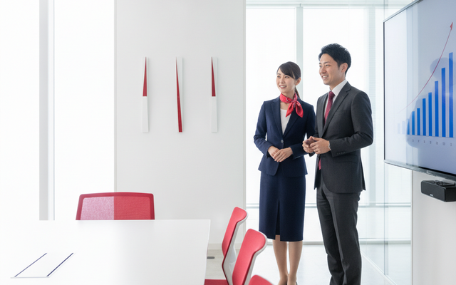 会議でプレゼン