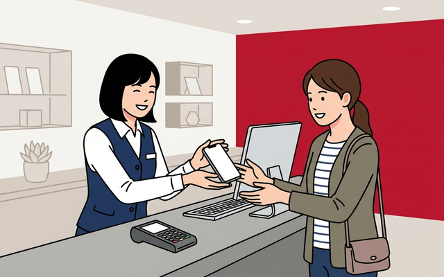代替機の到着
