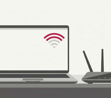 windowsPCでWIFIの電波強度を簡単に調べる方法