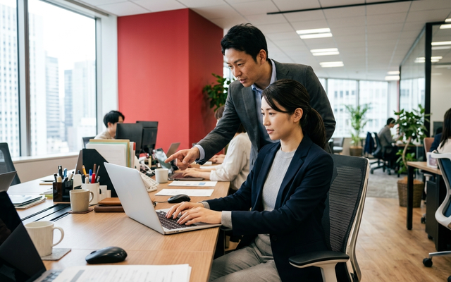 Google Workspaceの管理画面を確認する情報システム担当者
