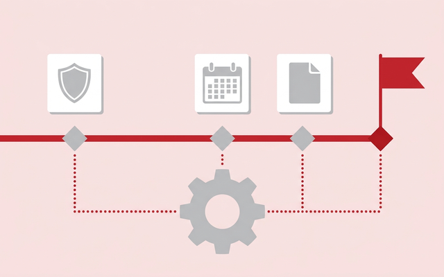 年間の制度変更が給与計算の設定に反映されていく流れのイメージ