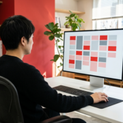 Googleカレンダーで複数の人の予定を重ねて表示する社員