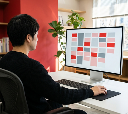 Googleカレンダーで複数の人の予定を重ねて表示する社員